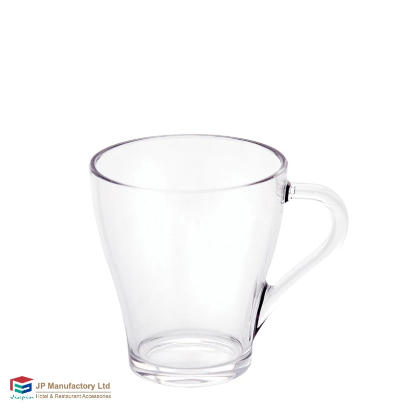 Plastic coffee mug 300ml drinking coffee glass cup colored glasses Mugs milk cup for party camping canteen