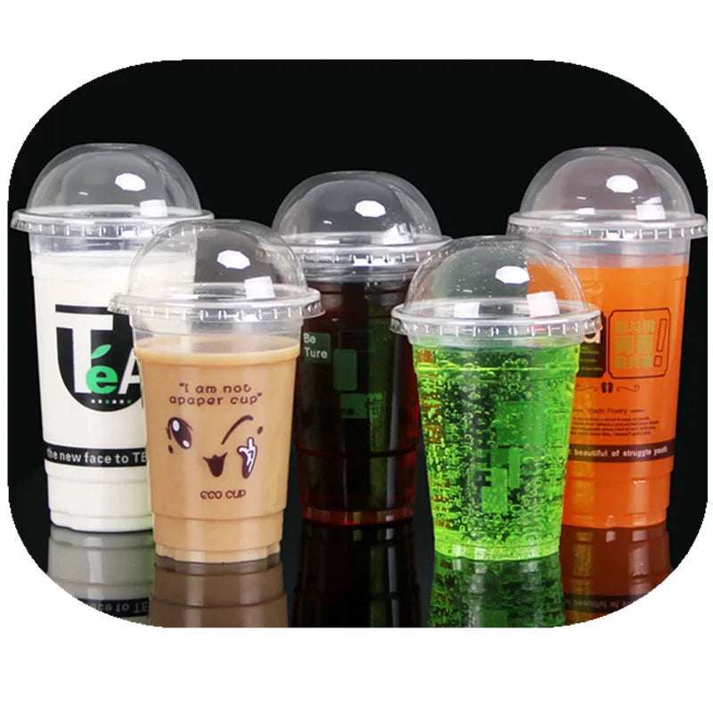 Factory Selling Disposable Iced Coffee Cups Drinking Juice Milk Tea Cup