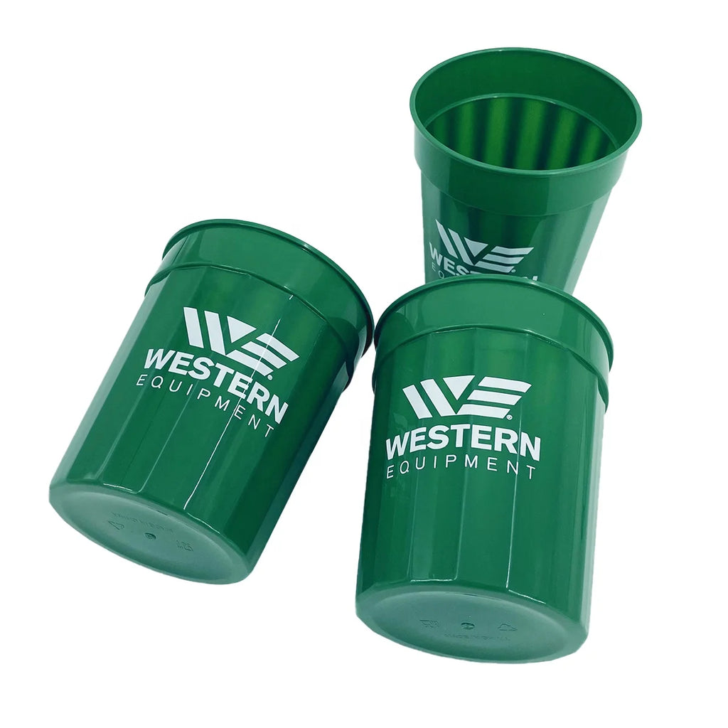 OEM Custom Cheap Price Stadium Cups Event Cup with Logo Plastic Beer Wedding Party Customized Cups & Saucers 90-day Window