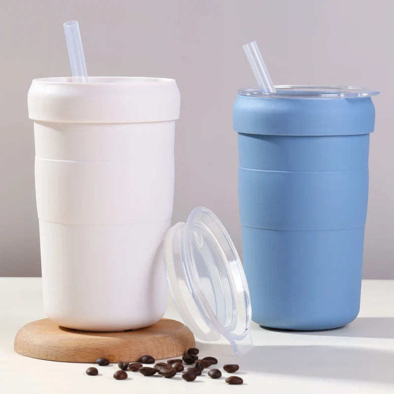 Wholesale of New Materials Frozen Drinks Cups Cold Stainless Steel Coffee Cup Travel With Custom logo